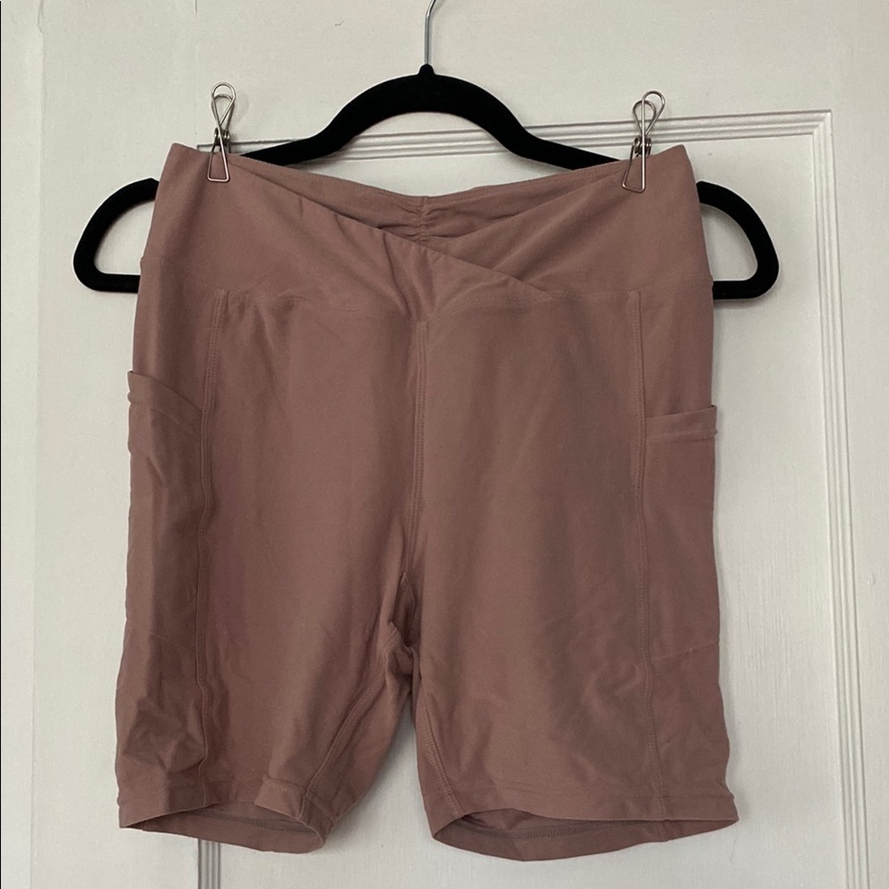 Wolven Mauve Bike Shorts
